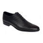 Pantofi barbati eleganti din piele naturala de culoare negru lac - GKR200LN